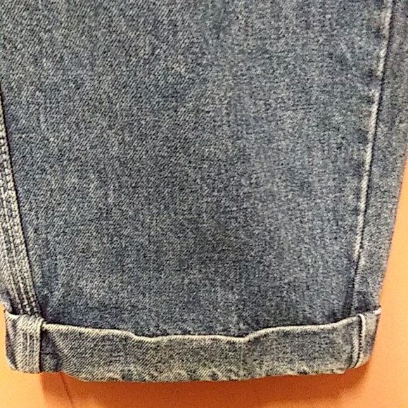 True Vtg 80s Gap Denim Jeans 9/10 Cropped Length - Picture 5 of 8
